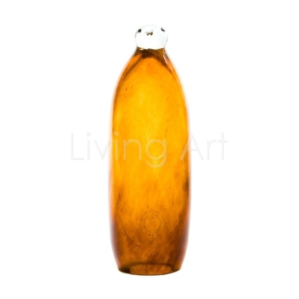 Figurka Pingwin szklany 27, honey - zdjęcie od Living Art Meble - Homebook