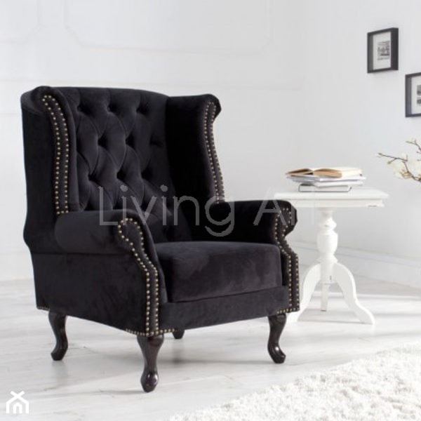 Fotel Chesterfield black - zdjęcie od Living Art Meble - Homebook