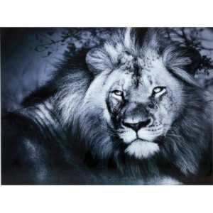 Obraz Lion King Lying 120x160 cm - zdjęcie od Living Art Meble