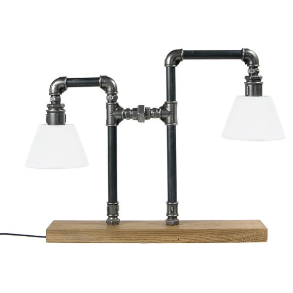 Lampa stołowa z rurek - zdjęcie od Living Art Meble