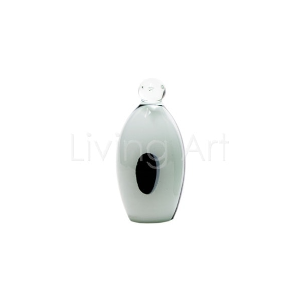 Figurka Pingwin szklany 18, biały - zdjęcie od Living Art Meble - Homebook