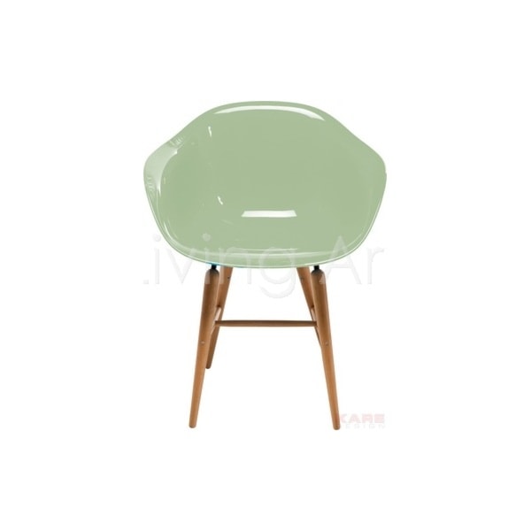 Krzesło Forum Wood Mint, kare design - zdjęcie od Living Art Meble