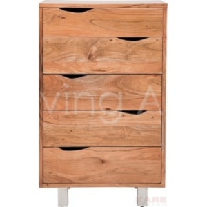 Komoda Nature Line 5 Drawers - zdjęcie od Living Art Meble