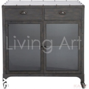 Komoda Factory Metal, 2 Drawer - zdjęcie od Living Art Meble - Homebook