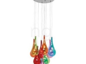 Lampa Falling Drops Rainbow 10 Lights - zdjęcie od Living Art Meble