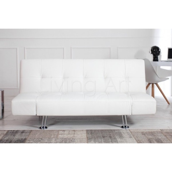 Sofa Pur biała, rozkładana - zdjęcie od Living Art Meble - Homebook