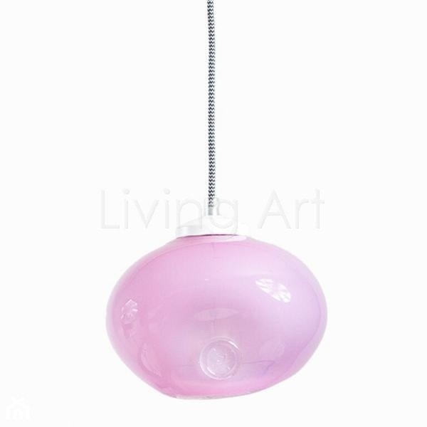 Lampa szklana pink - zdjęcie od Living Art Meble