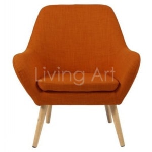 Fotel Astro pomarańczowy - zdjęcie od Living Art Meble