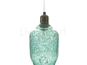 Lampa wisząca szklana mała, turquoise - zdjęcie od Living Art Meble