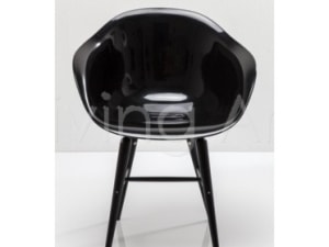 Krzesło Black Forum Matt Black - zdjęcie od Living Art Meble