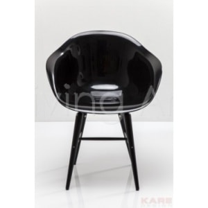 Krzesło Black Forum Matt Black - zdjęcie od Living Art Meble - Homebook