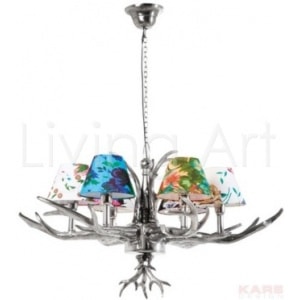 Lampa Antler Flowers 6 - zdjęcie od Living Art Meble