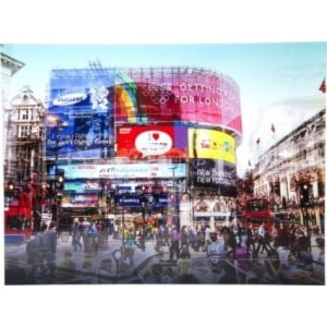 Obraz Glass Piccadilly Circus 120x160cm - zdjęcie od Living Art Meble - Homebook