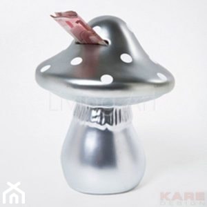 Skarbonka Mushroom Silver - zdjęcie od Living Art Meble - Homebook