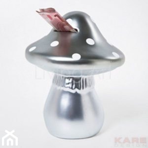 Skarbonka Mushroom Silver - zdjęcie od Living Art Meble