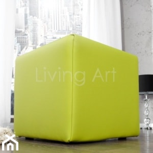 Pufa Mono lemon - zdjęcie od Living Art Meble