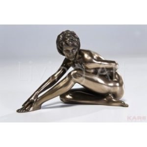 Figurka Nude Woman Sit Bronze 11 - zdjęcie od Living Art Meble - Homebook