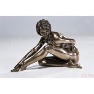 Figurka Nude Woman Sit Bronze 11 - zdjęcie od Living Art Meble