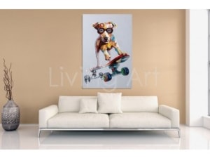 Obraz Skater Dude 80x120 - zdjęcie od Living Art Meble