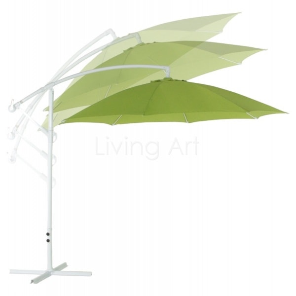 Parasol SUNA 3.35 x 2.8m, zielony - zdjęcie od Living Art Meble