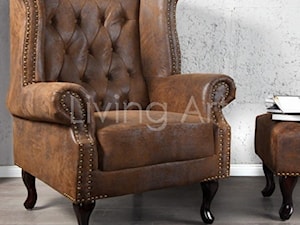 Fotel Chesterfield vintage - zdjęcie od Living Art Meble