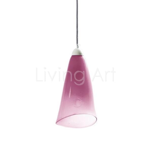 Lampa szklana pink - zdjęcie od Living Art Meble