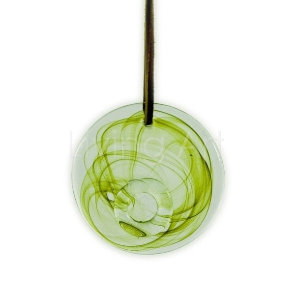 Szklana zawieszka 12, olive - zdjęcie od Living Art Meble