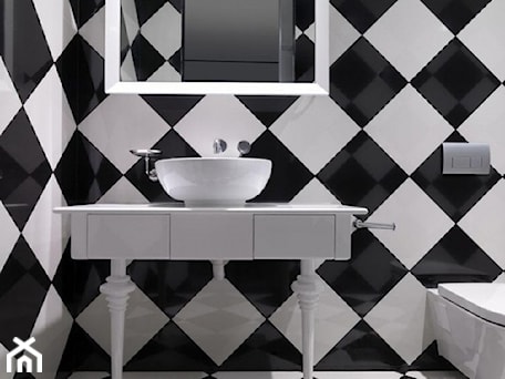 Aranżacje wnętrz - Łazienka: black&white/inspiracje pozyskane z Pinterest - Łazienka, styl glamour - Maison Studio - Architektura Wnetrz. Żaklina Litwa. Przeglądaj, dodawaj i zapisuj najlepsze zdjęcia, pomysły i inspiracje designerskie. W bazie mamy już prawie milion fotografii!