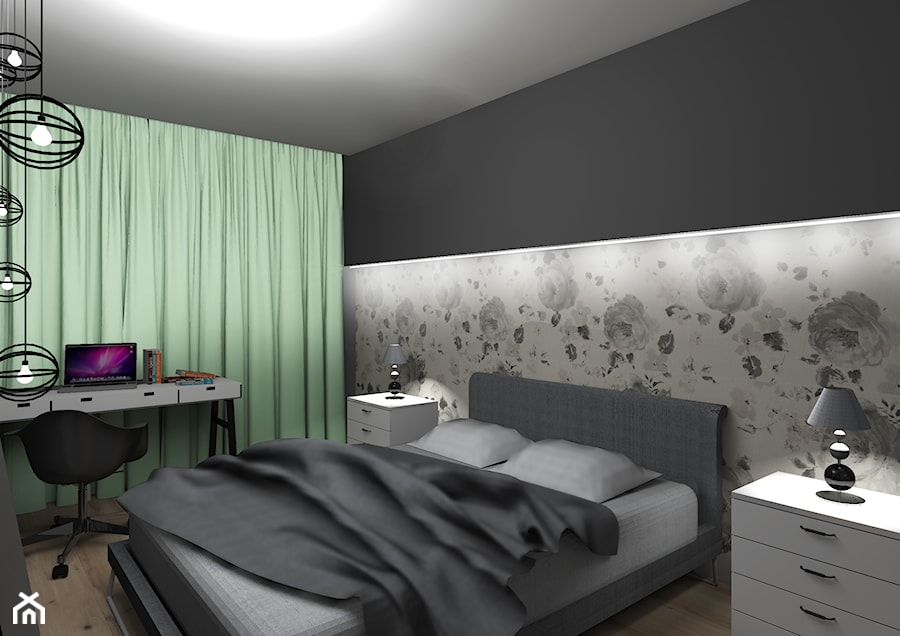 Sypialnia, styl nowoczesny - zdjęcie od Maison Studio - Architektura Wnetrz. Żaklina Litwa