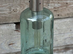 Lampion gładki ze szklanego syfonu - zdjęcie od Nanowo Industrial Design