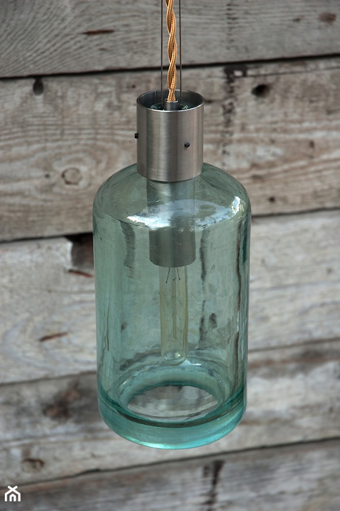 Lampion gładki ze szklanego syfonu - zdjęcie od Nanowo Industrial Design - Homebook