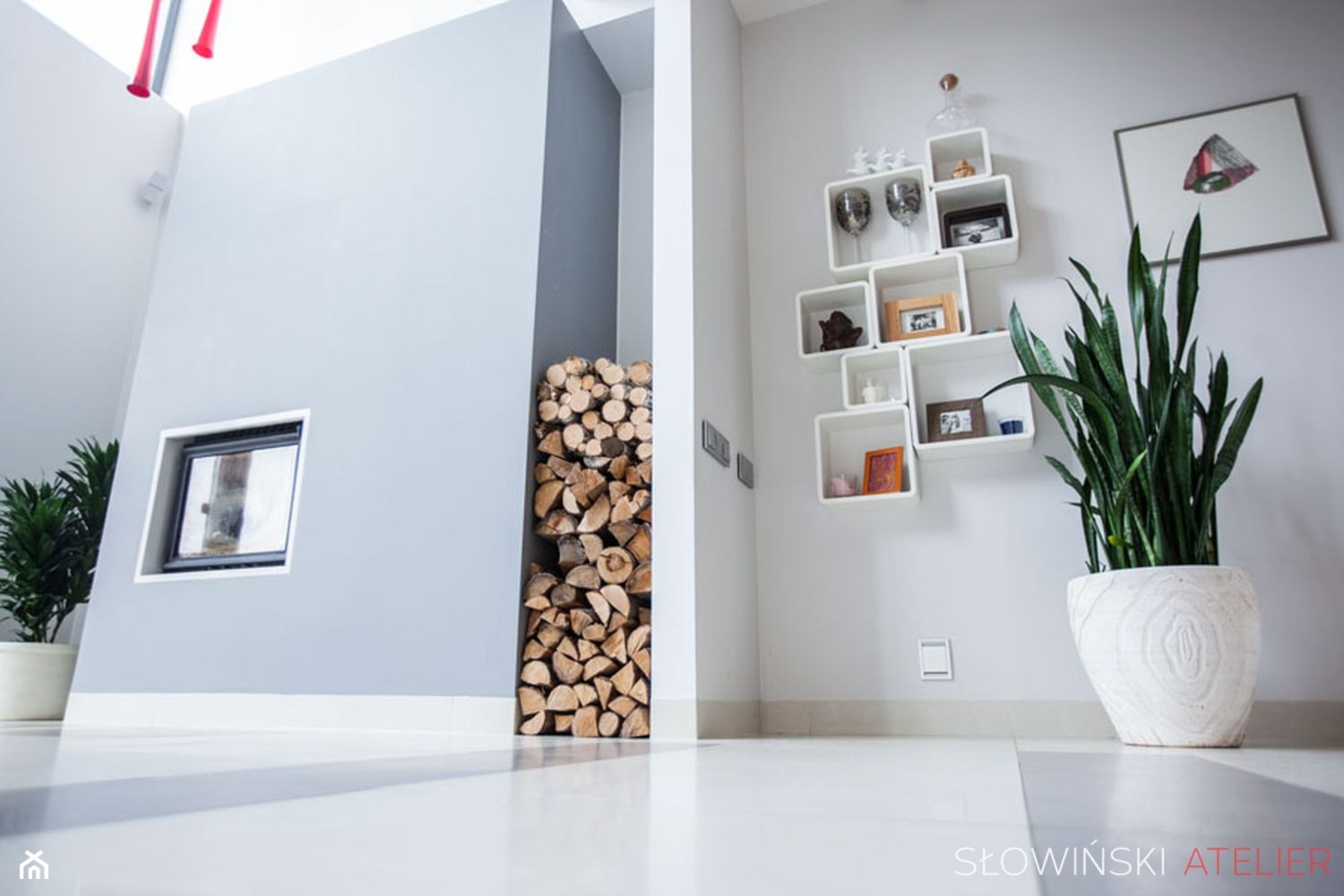 Makowa - Salon, styl minimalistyczny - zdjęcie od Atelier Słowiński - Homebook