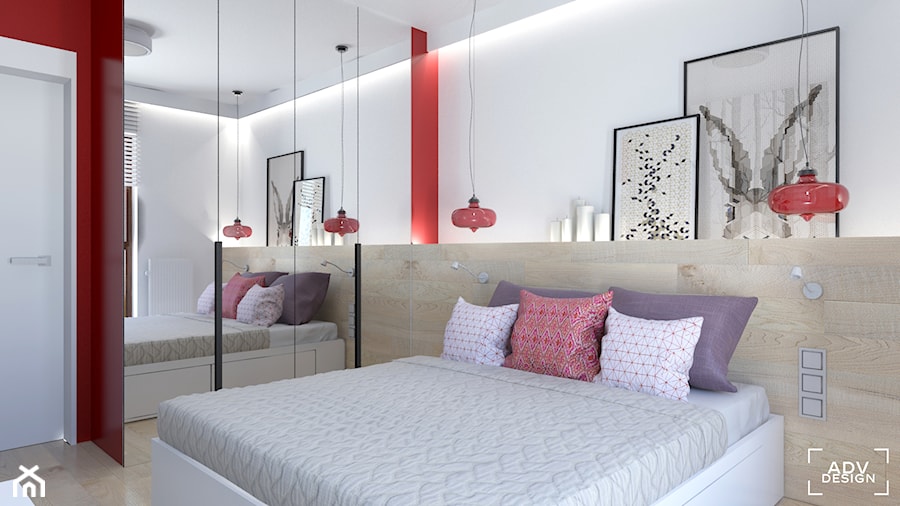 76 m2 - Sypialnia, styl nowoczesny - zdjęcie od ADV Design