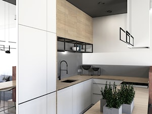54 m2 - Kuchnia, styl nowoczesny - zdjęcie od ADV Design