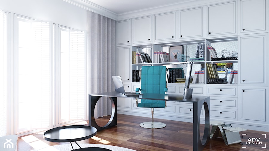 78 m2 - Biuro, styl tradycyjny - zdjęcie od ADV Design