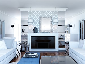 78 m2 - Salon, styl tradycyjny - zdjęcie od ADV Design