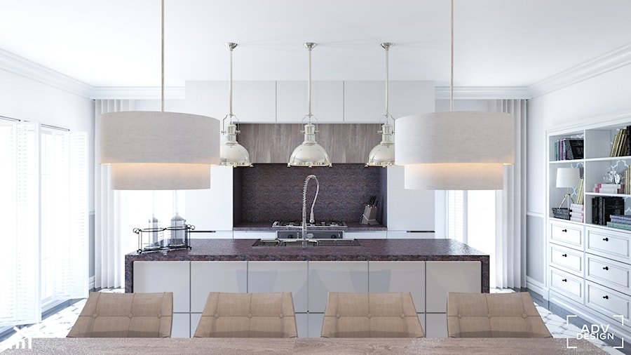78 m2 - Kuchnia, styl tradycyjny - zdjęcie od ADV Design