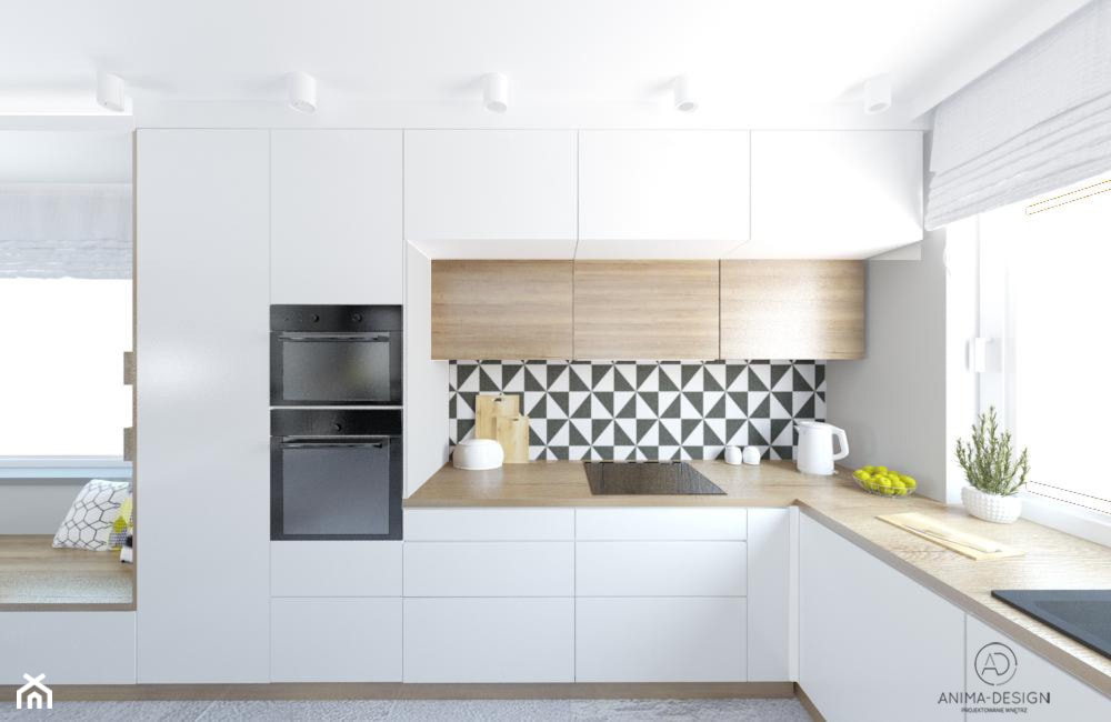 Kuchnia w domku jednorodzinnym - zdjęcie od ANIMA-DESIGN - Homebook