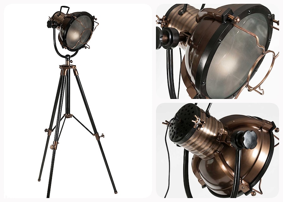 Lampa podłogowa Belldeco - Gabinet - Reflektor 5 - zdjęcie od Niemajakwdomu.com