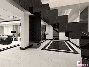 Dom w Chojnowie - Hol / przedpokój, styl glamour - zdjęcie od CUBE Interior Design