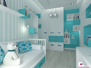 Mieszkanie 69 m2 w Siedlcach - Pokój dziecka, styl nowoczesny - zdjęcie od CUBE Interior Design