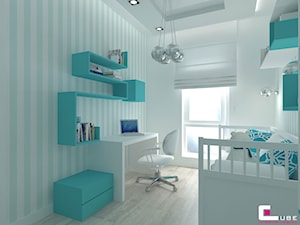 Mieszkanie 69 m2 w Siedlcach - Pokój dziecka, styl nowoczesny - zdjęcie od CUBE Interior Design