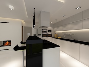 Dom w Raszynie - Kuchnia, styl nowoczesny - zdjęcie od CUBE Interior Design