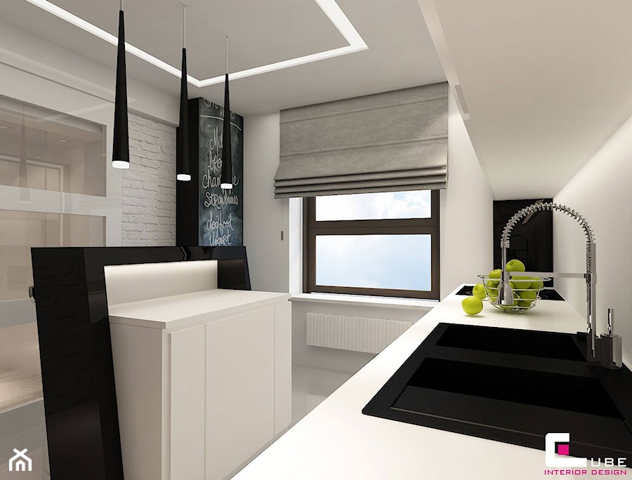 Dom na Zaciszu - Kuchnia, styl nowoczesny - zdjęcie od CUBE Interior Design