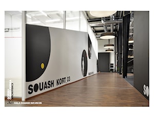 wnętrze squash - Wnętrza publiczne, styl nowoczesny - zdjęcie od BOGDANOWICZ CHMIELEWSKA ARCHITEKCI