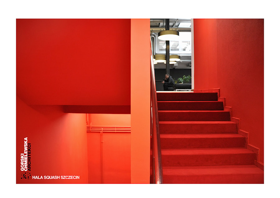wnętrze squash - Wnętrza publiczne, styl nowoczesny - zdjęcie od BOGDANOWICZ CHMIELEWSKA ARCHITEKCI