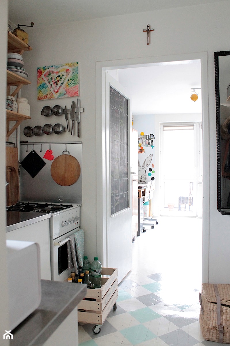 2w1 - kuchnia i przedpokój "Po" - zdjęcie od Enjoy Your Home