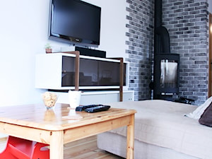 Mieszkanie - Gdynia Kack - Salon, styl skandynawski - zdjęcie od Autors.KA