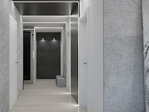 Luksusowe mieszkanie na wynajem 100m2 - Hol / przedpokój, styl minimalistyczny - zdjęcie od LEW ARCHITEKCI