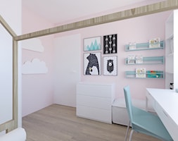 Minimalistyczne mieszkanie z akcentem kolorystycznym - Pokój dziecka - zdjęcie od LEW ARCHITEKCI - Homebook